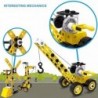 Конструктор WOOPIE Vehicles 8 в 1 STEAM Blocks
