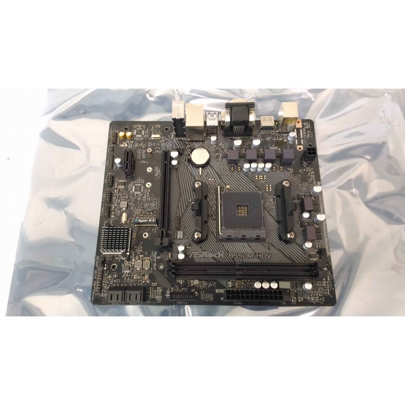 SALE OUT. ASRock AMD AM4 B550/2DDR4/4SATA3 ASRock B550M-HDV Processor family AMD Processor socket AMD AM4 AMD