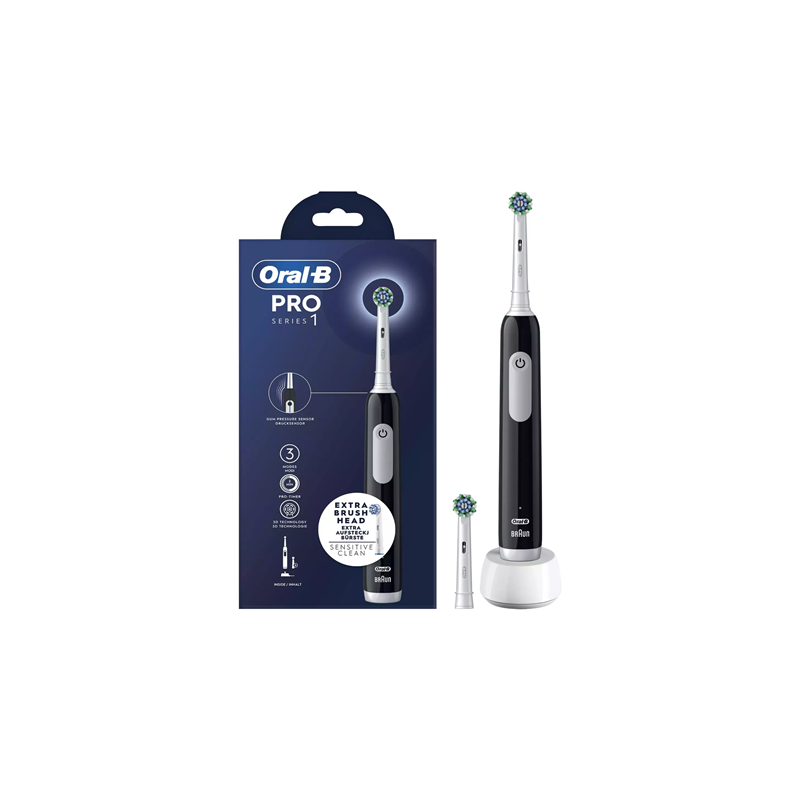 Oral-B Oscillating Toothbrush Pro Series 1 Rechargeable For adults Number of brush heads included 2 Number of