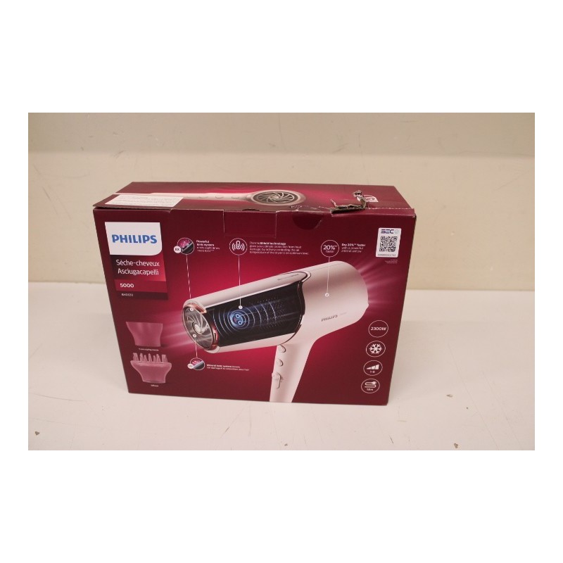 SALE OUT. PHILIPS BHD530/00 Hair Dryer, ThermoShield, Power 2300 W, Pink Philips Hair Dryer BHD530/00 2300 W |