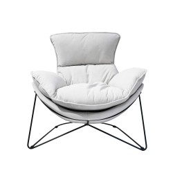 Armchair DIVA light grey