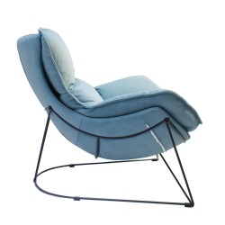 Armchair DIVA light petrol