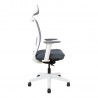 Task chair ANGGUN grey with white frame