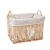 Basket WILLI TASSEL 44x33xH30cm