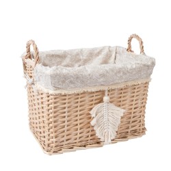 Basket WILLI TASSEL 36x26xH26cm