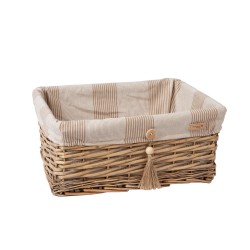 Basket WILLI STRIPE 40x31xH17cm