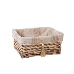 Basket WILLI STRIPE 34x25xH15cm