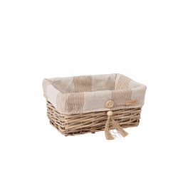 Basket WILLI STRIPE 28x19xH13cm