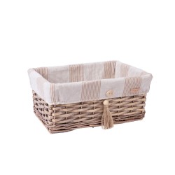 Basket WILLI STRIPE 38x25xH16cm