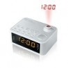 Muse Clock radio M-178PW White