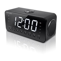 Muse Clock radio M-192CR Black