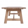 Coffee table BERGEN 120x60xH45cm, natural oak veneer