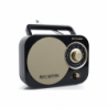 Muse Portable radio M-055RB AUX in Black/Gold