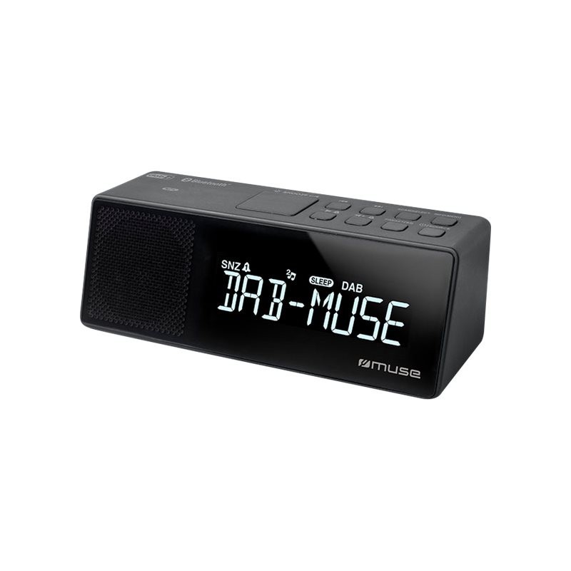 Muse M-172DBT DAB+ / FM RDS Radio, Portable, Black Muse M-172 DBT Alarm function NFC features Black