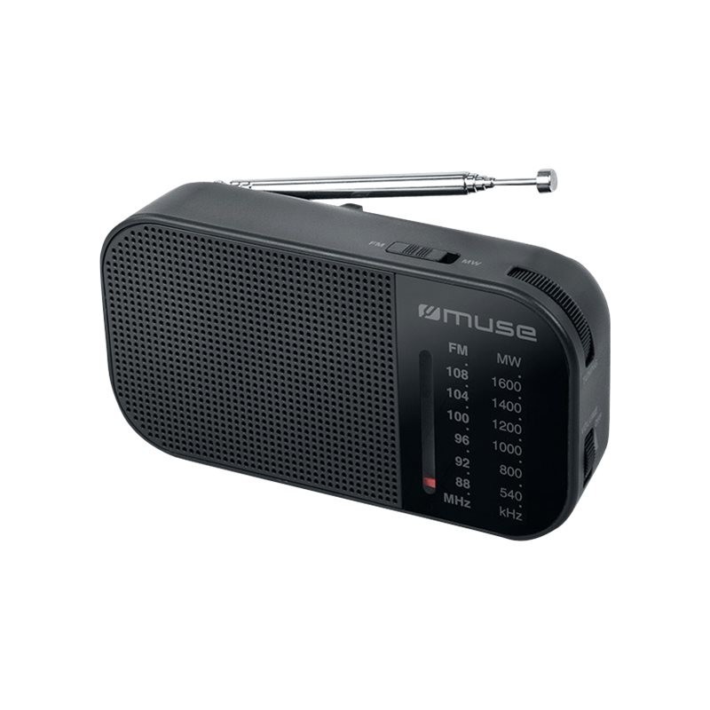 Muse M-025 R Portable radio Black