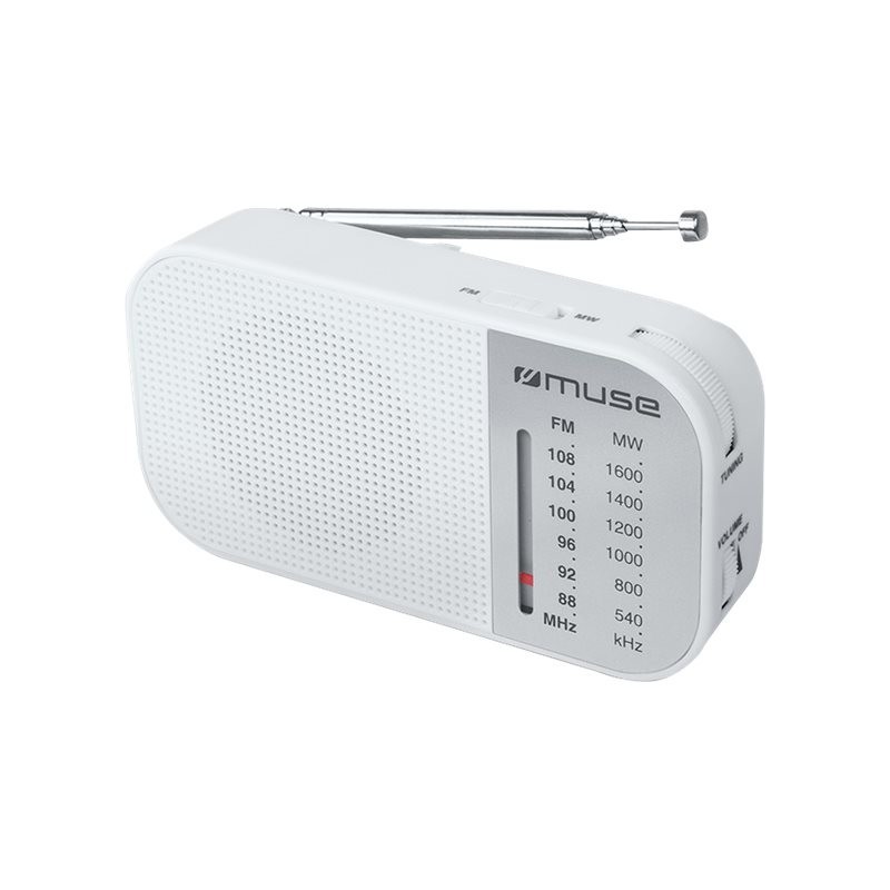 Muse M-025 RW Portable radio White