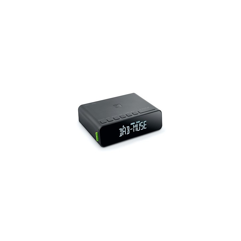 Muse Alarm function M-175 WI AUX in Alarm Clock Black