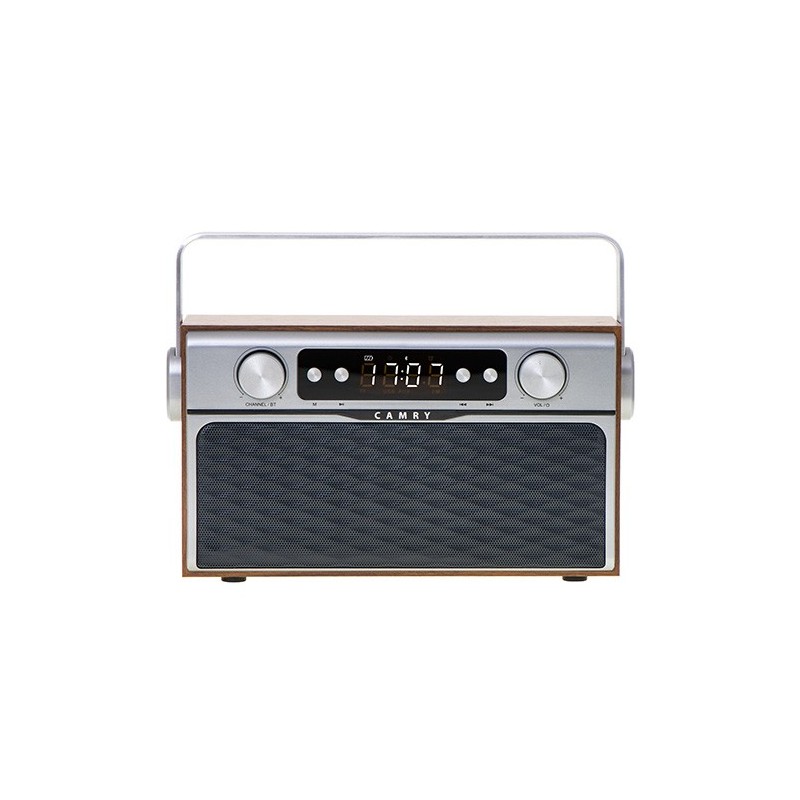 Camry Bluetooth Radio CR 1183 16 W AUX in Wooden