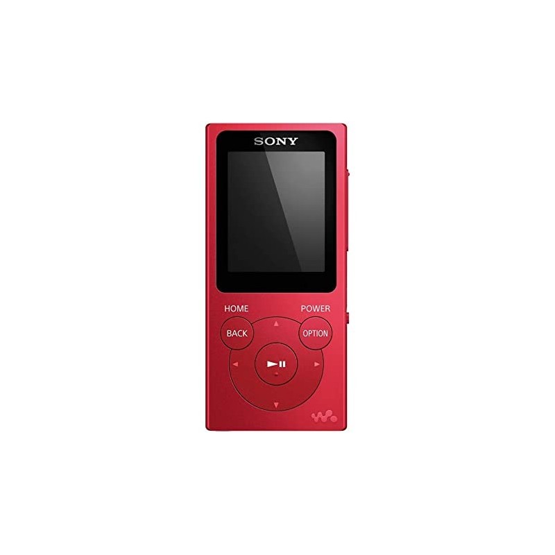 Sony Walkman NW-E394B MP3 Player, 8GB, Red MP3 Player Walkman NW-E394B MP3 Internal memory 8 GB USB connectivity