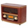 Adler Retro Radio AD 1187 Alarm function AUX in Wooden