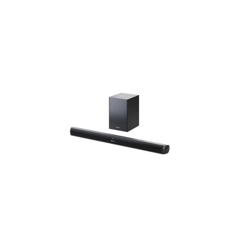 Sharp HT-SBW202 2.1 Soundbar with Wireless Subwoofer for TV above 40", HDMI ARC/CEC, Aux-in, Optical, Bluetooth, 92cm,