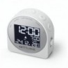 Muse Portable Travelling Alarm Clock M-09CW White