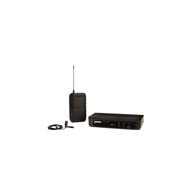 Shure Wireless Presenter System with CVL Lavalier Microphone BLX14E/CVL Black Wireless connection