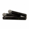 Shure Wireless Dual Vocal System with two SM58 BLX288E/SM58 Black Yes Wireless connection