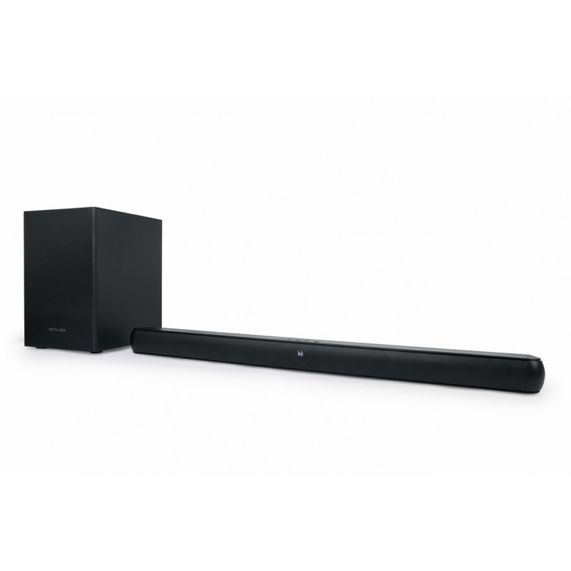 Muse Yes TV Sound bar with wireless subwoofer M-1850SBT Black No Wi-Fi AUX in Bluetooth 200 W |