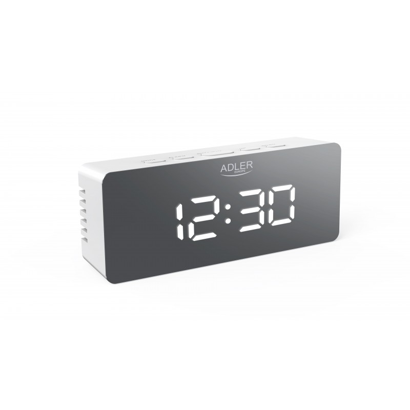 Adler Alarm Clock AD 1189W Alarm function White