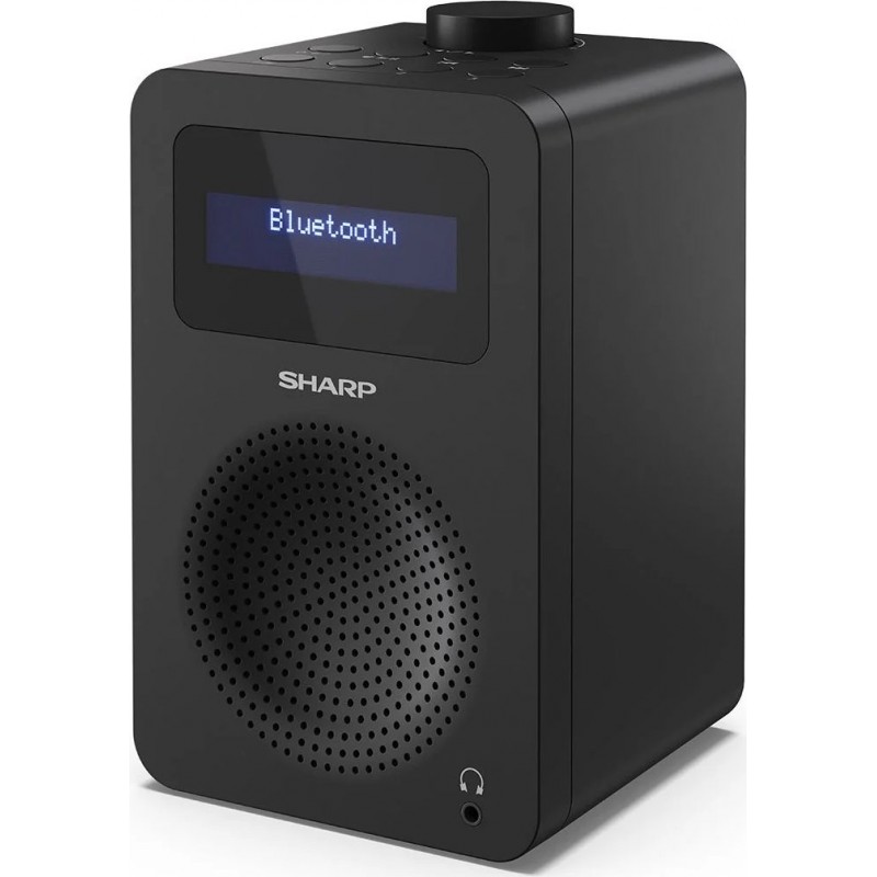 Sharp DR-430(BK) Digital Radio, FM/DAB/DAB+, Bluetooth 5.0, Midnight Black Sharp Digital Radio DR-430(BK) |