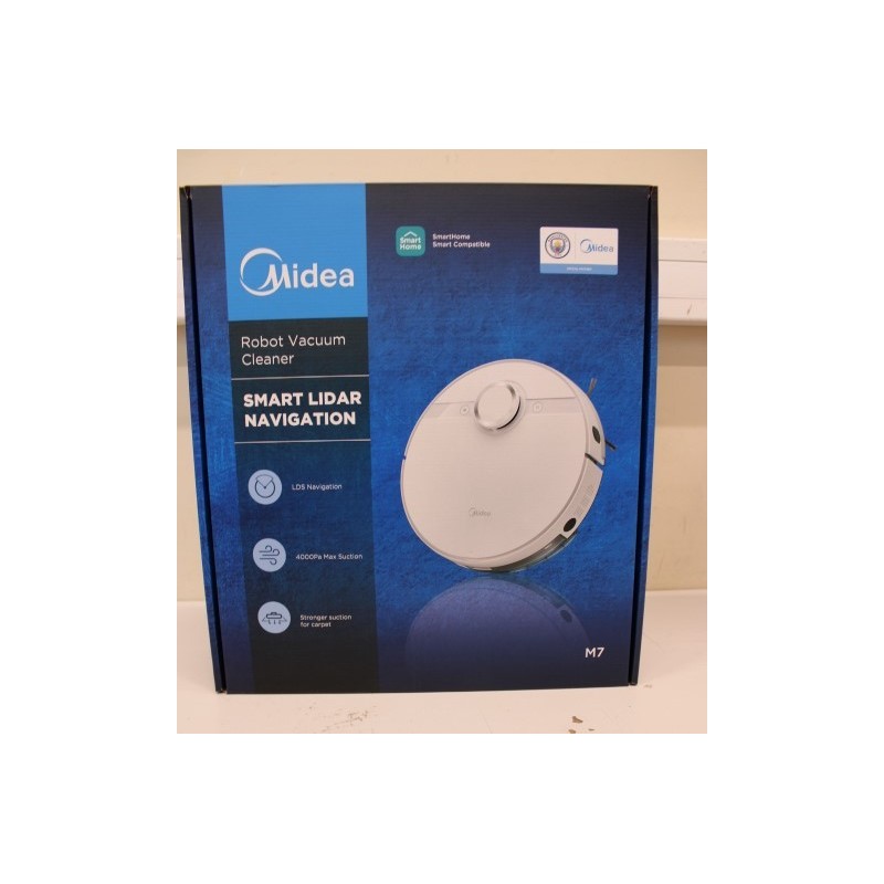 SALE OUT.  Midea Robotic Vacuum Cleaner M7 Wet&Dry Operating time (max) 180 min Lithium Ion 5200 mAh |