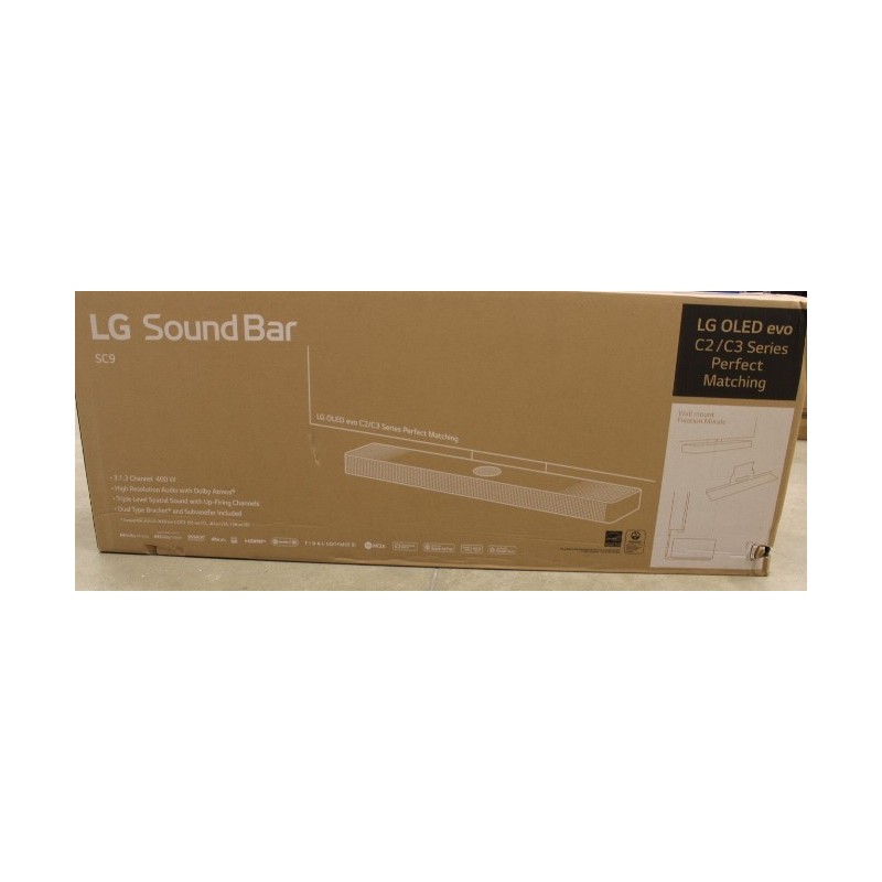 SALE OUT. LG Sound Bar SC9S LG DAMAGED PACKAGING