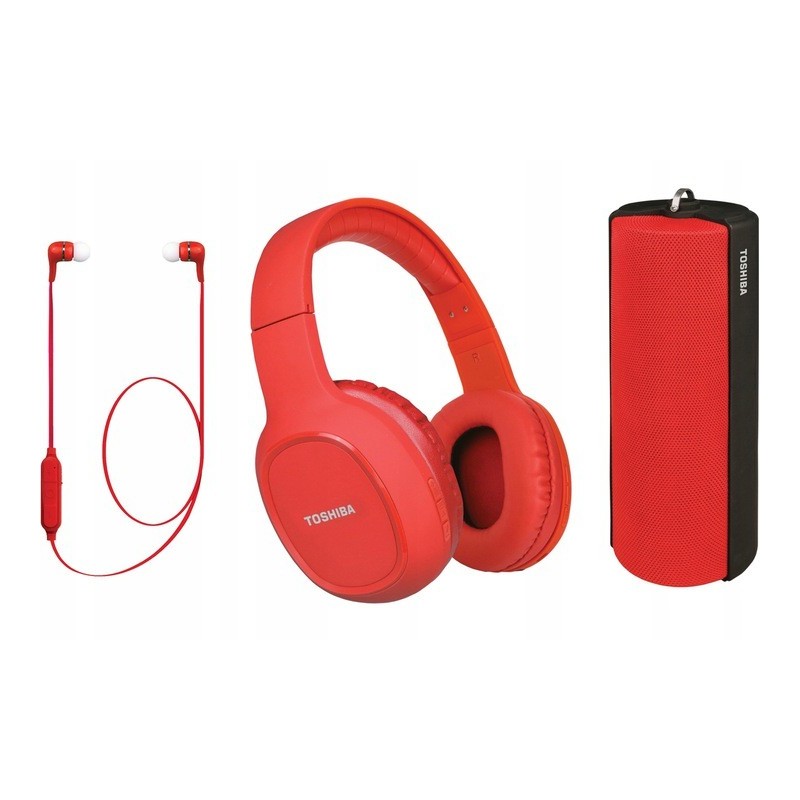 Toshiba Triple Pack HSP-3P19-II Red