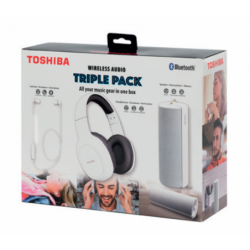 Toshiba Wireless Audio Triple Pack HSP-3P19 White