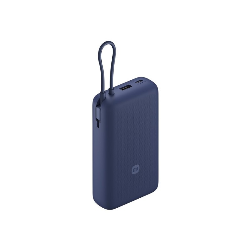 Xiaomi 33W Power Bank (Integrated Cable) 20000 mAh USB-C/USB-C cable/USB-A Blue