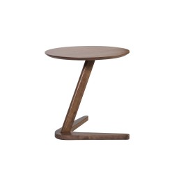 Side table LANA D50xH50cm, walnut