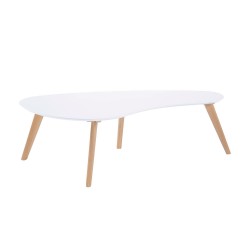 Coffee table SCARLETTE 120x60xH38cm, white