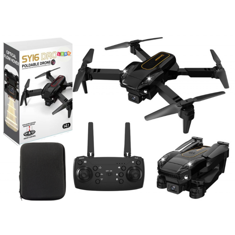 Remote Controlled Drone With 4K Camera SY16 Black Case