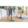 Cordless 2-in-1 hoover, vacuuming and mopping Unlimited 7 ProHygienic Aqua White