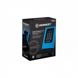 Kingston Technology IronKey 960GB Vault Privacy 80 XTS-AES 256-bit Encrypted External SSD