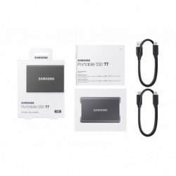 Samsung Portable SSD T7 1 TB USB Type-C 3.2 Gen 2 (3.1 Gen 2) Grey