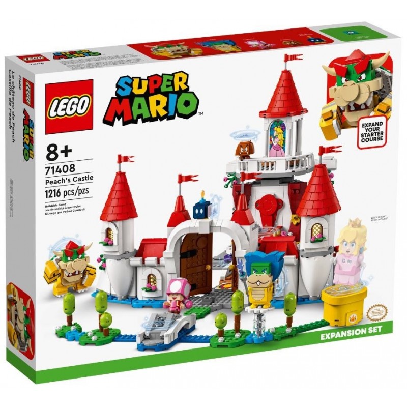 LEGO SUPER MARIO 71408 EXPANSION SET - PEACH'S CASTLE