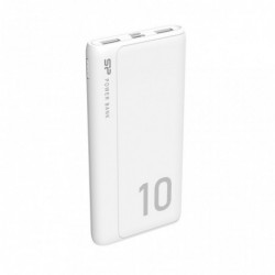 SILICON POWER GP15 Powerbank External battery 10000 mAh 2x USB 2.1A (SP10KMAPBKGP150W) White