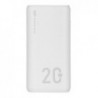 SILICON POWER QS15 Powerbank External battery 20000 mAh 2x USB QC 3.0 1x USB-C PD (SP20KMAPBKQS150W) White