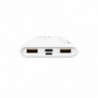 SILICON POWER QP15 Powerbank External battery 10000 mAh 2x USB QC 3.0 1x USB-C PD (SP10KMAPBKQP150W) White