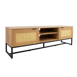 TV table SAILOR 150x40xH50cm, oak melamine oak