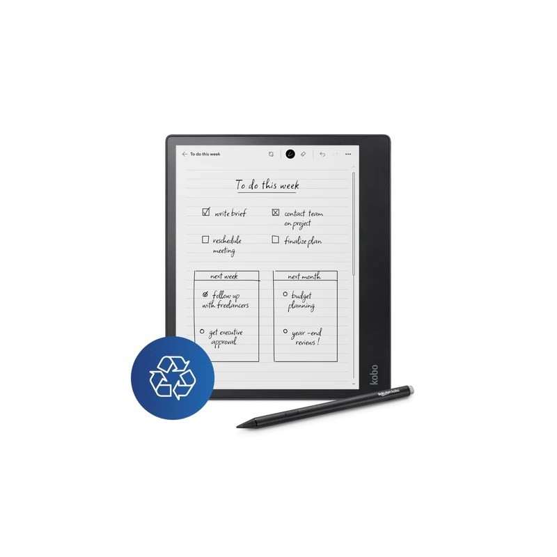 Rakuten Kobo Elipsa 2E e-book reader Touchscreen 32 GB Wi-Fi Black