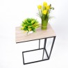 Side table ELT 46x26xH62cm light brown