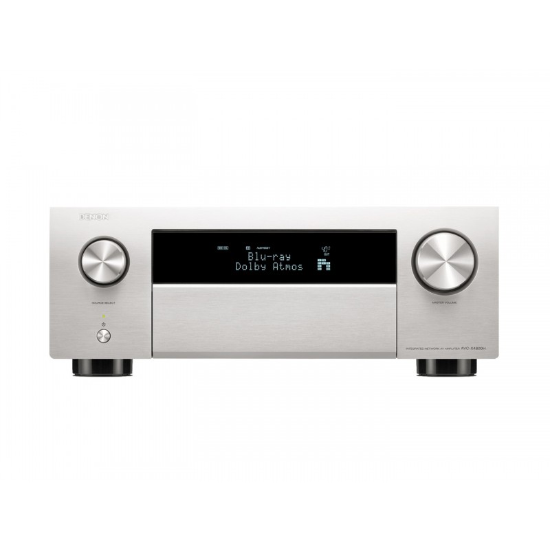 Denon AVC-X4800H - 9.4 channel 200W 8K AV Receiver with HEOS® Built-in, silver